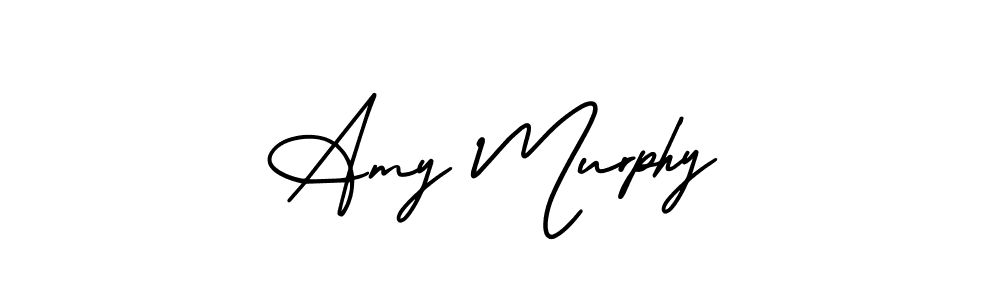 You should practise on your own different ways (AmerikaSignatureDemo-Regular) to write your name (Amy Murphy) in signature. don't let someone else do it for you. Amy Murphy signature style 3 images and pictures png