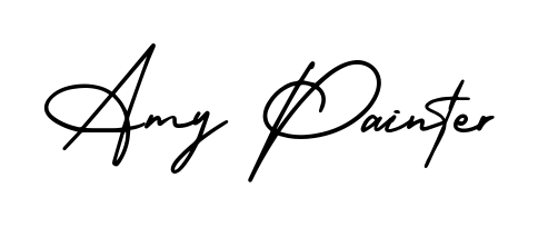 Looking for an artistic signature for Amy Painter? The AmerikaSignatureDemo-Regular calligraphy style gives a sophisticated flow suitable for business cards and emails. Amy Painter signature style 3 images and pictures png