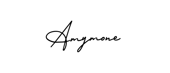 Make a beautiful signature design for name Amymone. With this signature (AmerikaSignatureDemo-Regular) style, you can create a handwritten signature for free. Amymone signature style 3 images and pictures png