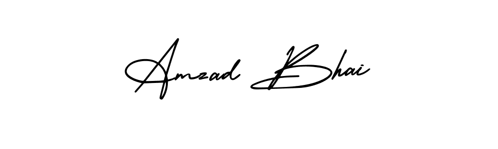 Check out images of Autograph of Amzad Bhai name. Actor Amzad Bhai Signature Style. AmerikaSignatureDemo-Regular is a professional sign style online. Amzad Bhai signature style 3 images and pictures png