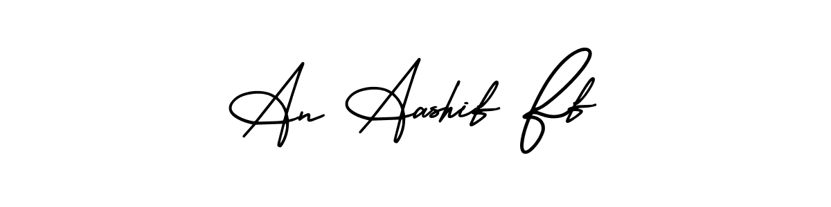 How to make An Aashif Ff signature? AmerikaSignatureDemo-Regular is a professional autograph style. Create handwritten signature for An Aashif Ff name. An Aashif Ff signature style 3 images and pictures png