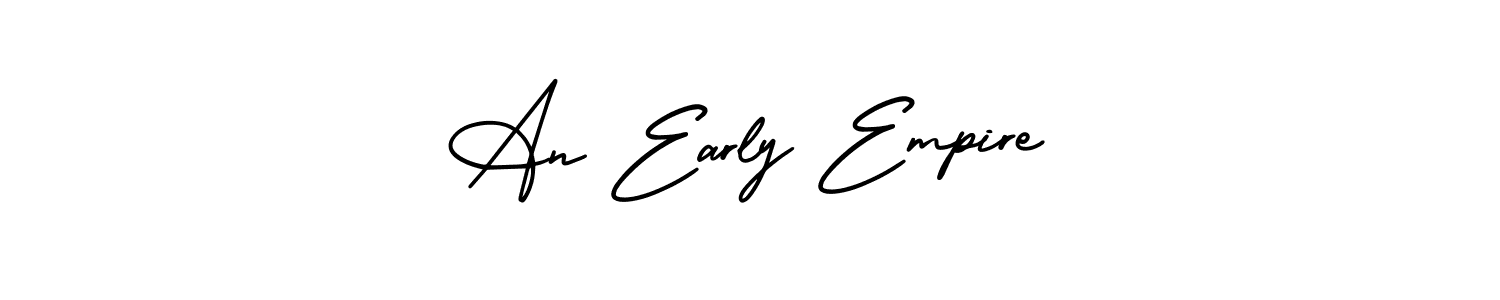 Also You can easily find your signature by using the search form. We will create An Early Empire name handwritten signature images for you free of cost using AmerikaSignatureDemo-Regular sign style. An Early Empire signature style 3 images and pictures png