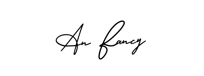You should practise on your own different ways (AmerikaSignatureDemo-Regular) to write your name (An Fancy) in signature. don't let someone else do it for you. An Fancy signature style 3 images and pictures png