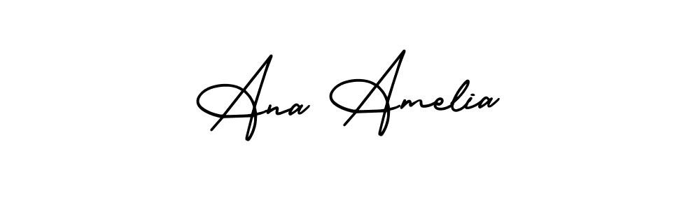 You can use this online signature creator to create a handwritten signature for the name Ana Amelia. This is the best online autograph maker. Ana Amelia signature style 3 images and pictures png