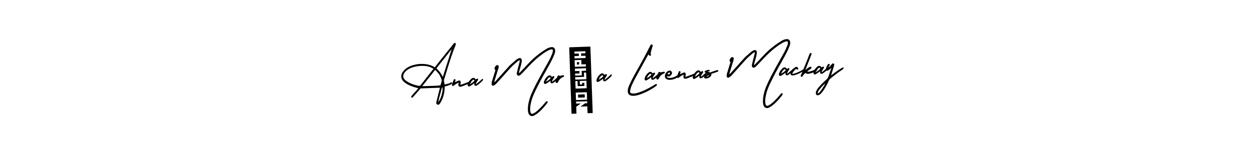 Create a beautiful signature design for name Ana María Larenas Mackay. With this signature (AmerikaSignatureDemo-Regular) fonts, you can make a handwritten signature for free. Ana María Larenas Mackay signature style 3 images and pictures png