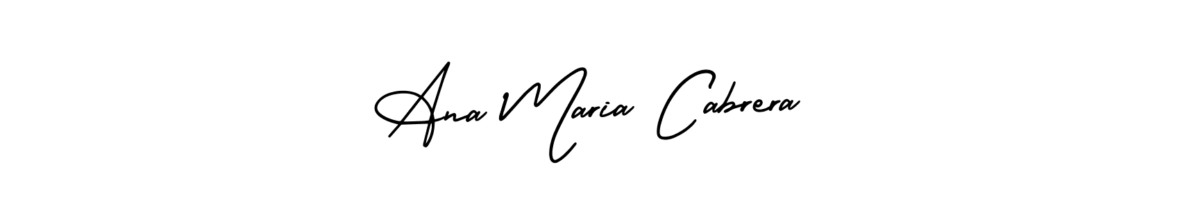 Make a short Ana Maria Cabrera signature style. Manage your documents anywhere anytime using AmerikaSignatureDemo-Regular. Create and add eSignatures, submit forms, share and send files easily. Ana Maria Cabrera signature style 3 images and pictures png