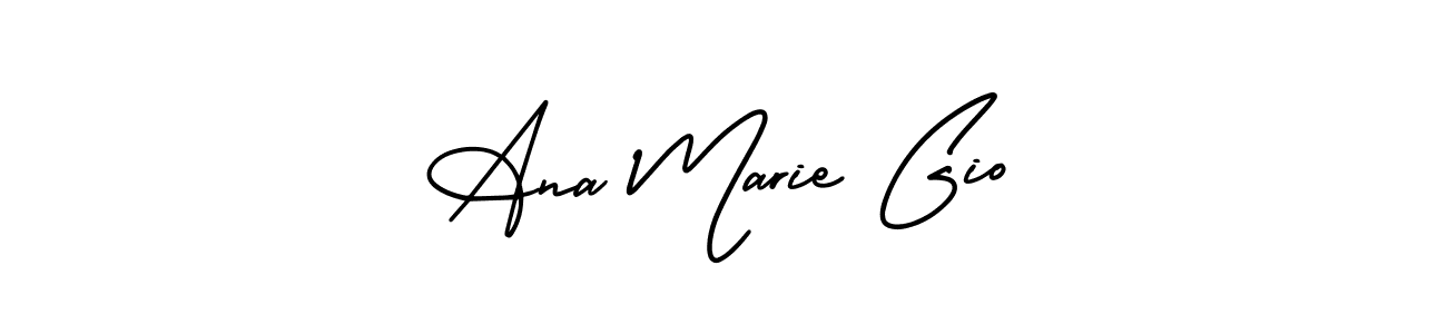 How to make Ana Marie Gio signature? AmerikaSignatureDemo-Regular is a professional autograph style. Create handwritten signature for Ana Marie Gio name. Ana Marie Gio signature style 3 images and pictures png