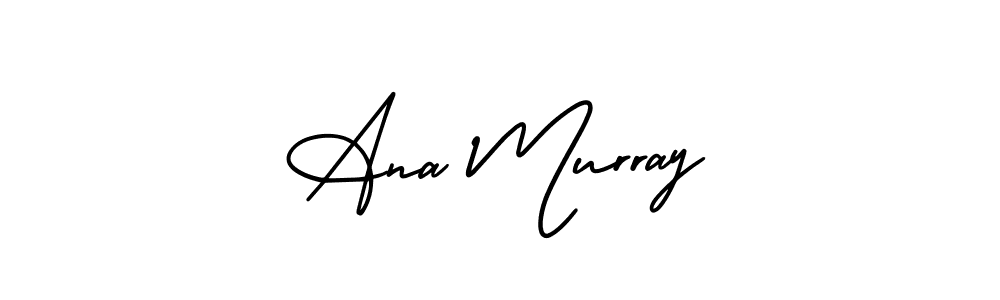 if you are searching for the best signature style for your name Ana Murray. so please give up your signature search. here we have designed multiple signature styles  using AmerikaSignatureDemo-Regular. Ana Murray signature style 3 images and pictures png