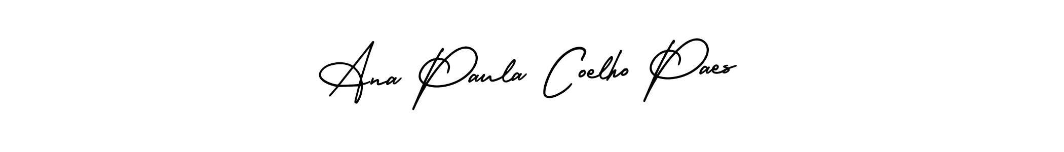 Also we have Ana Paula Coelho Paes name is the best signature style. Create professional handwritten signature collection using AmerikaSignatureDemo-Regular autograph style. Ana Paula Coelho Paes signature style 3 images and pictures png