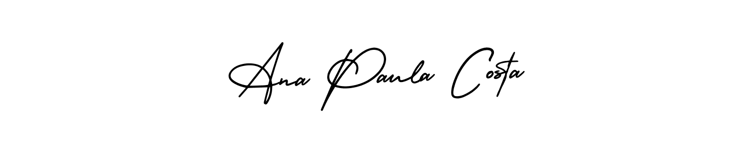 Check out images of Autograph of Ana Paula Costa name. Actor Ana Paula Costa Signature Style. AmerikaSignatureDemo-Regular is a professional sign style online. Ana Paula Costa signature style 3 images and pictures png