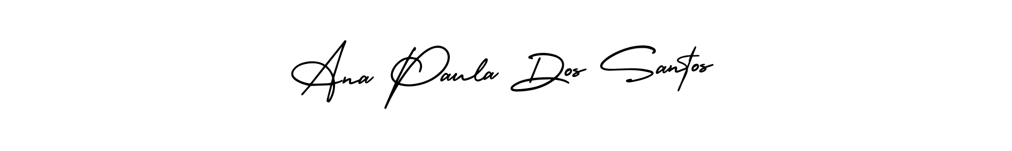 Make a beautiful signature design for name Ana Paula Dos Santos. With this signature (AmerikaSignatureDemo-Regular) style, you can create a handwritten signature for free. Ana Paula Dos Santos signature style 3 images and pictures png