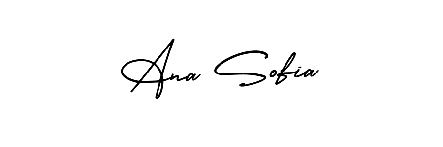 Best and Professional Signature Style for Ana Sofia. AmerikaSignatureDemo-Regular Best Signature Style Collection. Ana Sofia signature style 3 images and pictures png