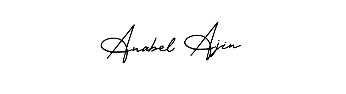 How to make Anabel Ajin signature? AmerikaSignatureDemo-Regular is a professional autograph style. Create handwritten signature for Anabel Ajin name. Anabel Ajin signature style 3 images and pictures png