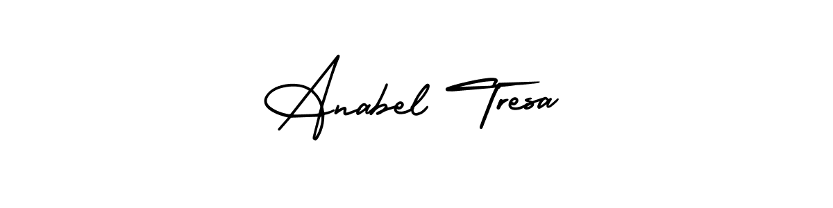 How to make Anabel Tresa signature? AmerikaSignatureDemo-Regular is a professional autograph style. Create handwritten signature for Anabel Tresa name. Anabel Tresa signature style 3 images and pictures png