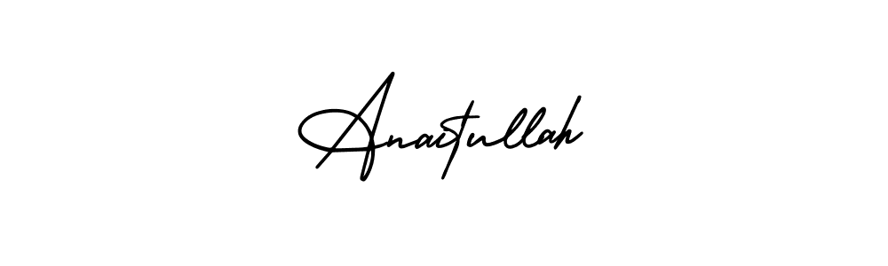 Also we have Anaitullah name is the best signature style. Create professional handwritten signature collection using AmerikaSignatureDemo-Regular autograph style. Anaitullah signature style 3 images and pictures png
