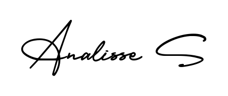 Make a short Analisse S signature style. Manage your documents anywhere anytime using AmerikaSignatureDemo-Regular. Create and add eSignatures, submit forms, share and send files easily. Analisse S signature style 3 images and pictures png