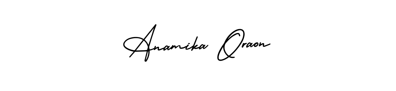 Also we have Anamika Oraon name is the best signature style. Create professional handwritten signature collection using AmerikaSignatureDemo-Regular autograph style. Anamika Oraon signature style 3 images and pictures png