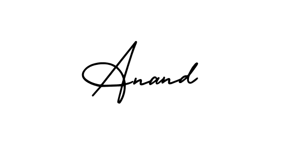 Also we have Anand  name is the best signature style. Create professional handwritten signature collection using AmerikaSignatureDemo-Regular autograph style. Anand  signature style 3 images and pictures png