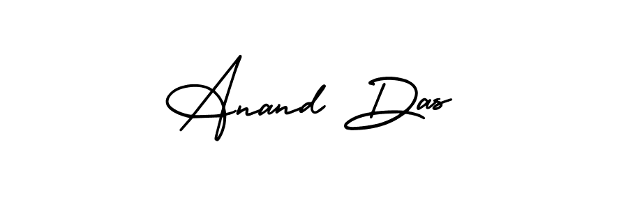 The best way (AmerikaSignatureDemo-Regular) to make a short signature is to pick only two or three words in your name. The name Anand Das include a total of six letters. For converting this name. Anand Das signature style 3 images and pictures png