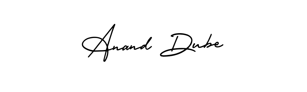 Make a beautiful signature design for name Anand Dube. Use this online signature maker to create a handwritten signature for free. Anand Dube signature style 3 images and pictures png