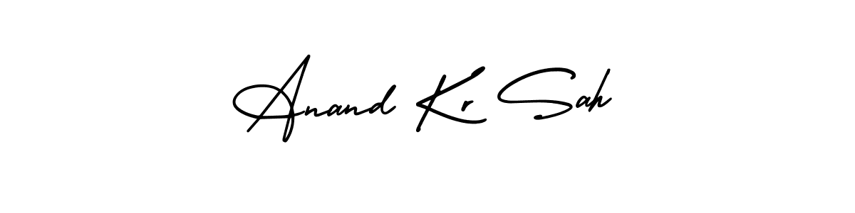 if you are searching for the best signature style for your name Anand Kr Sah. so please give up your signature search. here we have designed multiple signature styles  using AmerikaSignatureDemo-Regular. Anand Kr Sah signature style 3 images and pictures png