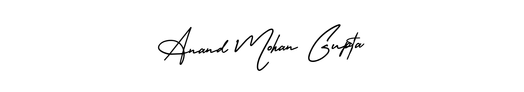 How to Draw Anand Mohan Gupta signature style? AmerikaSignatureDemo-Regular is a latest design signature styles for name Anand Mohan Gupta. Anand Mohan Gupta signature style 3 images and pictures png