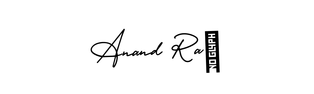 Make a beautiful signature design for name Anand Raø. With this signature (AmerikaSignatureDemo-Regular) style, you can create a handwritten signature for free. Anand Raø signature style 3 images and pictures png