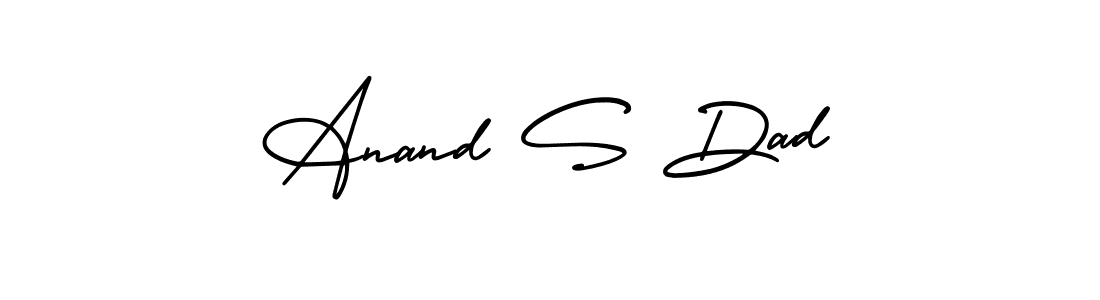 You can use this online signature creator to create a handwritten signature for the name Anand S Dad. This is the best online autograph maker. Anand S Dad signature style 3 images and pictures png