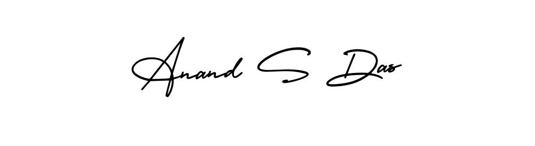How to make Anand S Das signature? AmerikaSignatureDemo-Regular is a professional autograph style. Create handwritten signature for Anand S Das name. Anand S Das signature style 3 images and pictures png