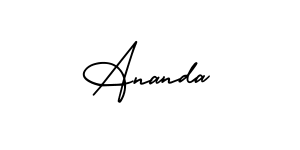 How to Draw Ananda signature style? AmerikaSignatureDemo-Regular is a latest design signature styles for name Ananda. Ananda signature style 3 images and pictures png