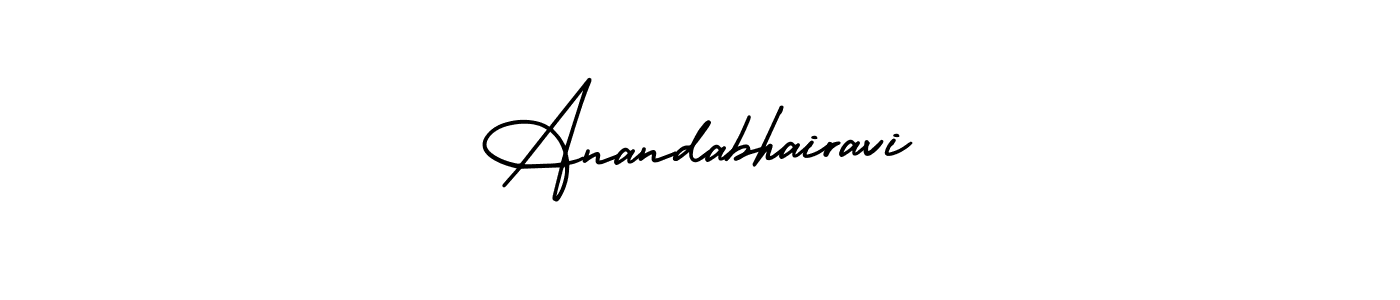 Make a beautiful signature design for name Anandabhairavi. Use this online signature maker to create a handwritten signature for free. Anandabhairavi signature style 3 images and pictures png