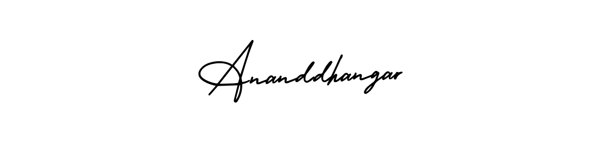 AmerikaSignatureDemo-Regular is a professional signature style that is perfect for those who want to add a touch of class to their signature. It is also a great choice for those who want to make their signature more unique. Get Ananddhangar name to fancy signature for free. Ananddhangar signature style 3 images and pictures png