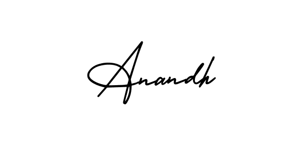 You can use this online signature creator to create a handwritten signature for the name Anandh. This is the best online autograph maker. Anandh signature style 3 images and pictures png