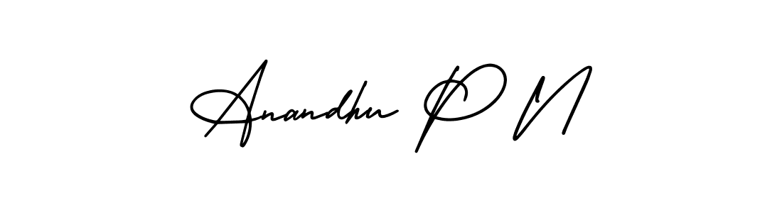 Check out images of Autograph of Anandhu P N name. Actor Anandhu P N Signature Style. AmerikaSignatureDemo-Regular is a professional sign style online. Anandhu P N signature style 3 images and pictures png