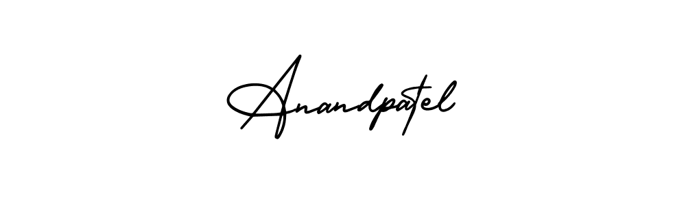 Also You can easily find your signature by using the search form. We will create Anandpatel name handwritten signature images for you free of cost using AmerikaSignatureDemo-Regular sign style. Anandpatel signature style 3 images and pictures png