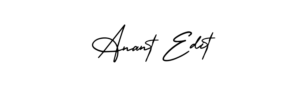 Also we have Anant Edit name is the best signature style. Create professional handwritten signature collection using AmerikaSignatureDemo-Regular autograph style. Anant Edit signature style 3 images and pictures png