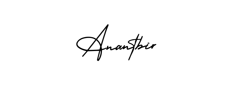 AmerikaSignatureDemo-Regular is a professional signature style that is perfect for those who want to add a touch of class to their signature. It is also a great choice for those who want to make their signature more unique. Get Anantbir name to fancy signature for free. Anantbir signature style 3 images and pictures png