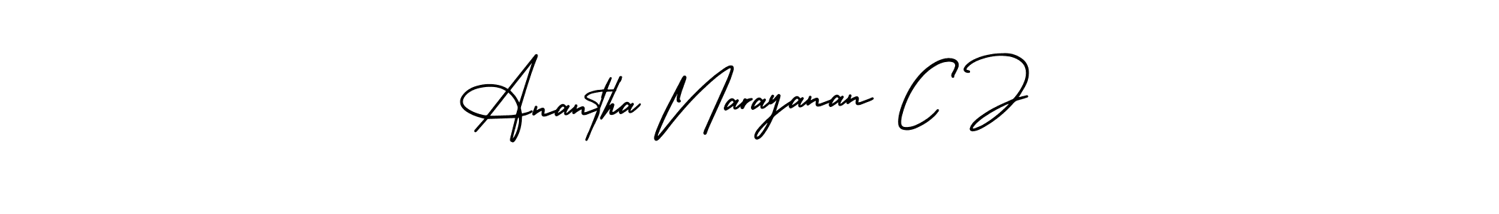 Also we have Anantha Narayanan C J name is the best signature style. Create professional handwritten signature collection using AmerikaSignatureDemo-Regular autograph style. Anantha Narayanan C J signature style 3 images and pictures png