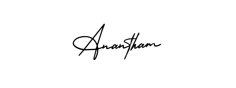 Here are the top 10 professional signature styles for the name Anantham. These are the best autograph styles you can use for your name. Anantham signature style 3 images and pictures png