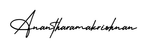 Build your personal autograph collection for name Anantharamakrishnan with AmerikaSignatureDemo-Regular design. Browse, select, and save your favorites. Anantharamakrishnan signature style 3 images and pictures png