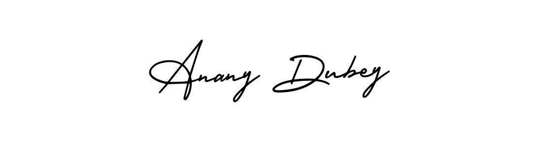 Also we have Anany Dubey name is the best signature style. Create professional handwritten signature collection using AmerikaSignatureDemo-Regular autograph style. Anany Dubey signature style 3 images and pictures png