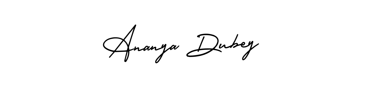 Make a beautiful signature design for name Ananya Dubey. Use this online signature maker to create a handwritten signature for free. Ananya Dubey signature style 3 images and pictures png