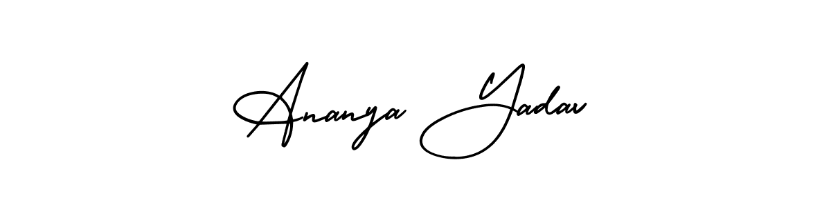 See photos of Ananya Yadav official signature by Spectra . Check more albums & portfolios. Read reviews & check more about AmerikaSignatureDemo-Regular font. Ananya Yadav signature style 3 images and pictures png