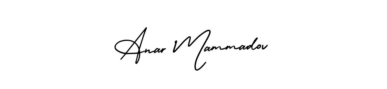 Make a beautiful signature design for name Anar Mammadov. With this signature (AmerikaSignatureDemo-Regular) style, you can create a handwritten signature for free. Anar Mammadov signature style 3 images and pictures png