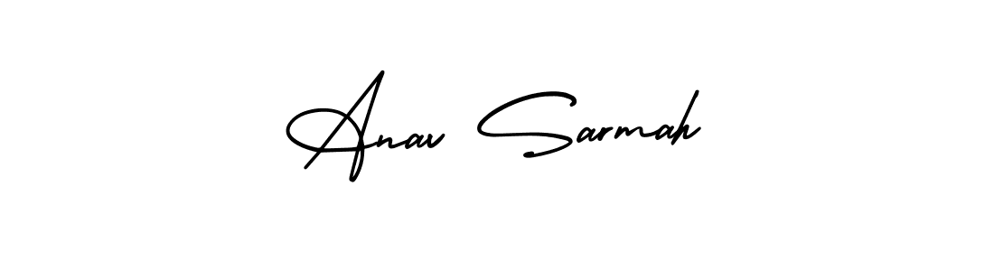 Also we have Anav Sarmah name is the best signature style. Create professional handwritten signature collection using AmerikaSignatureDemo-Regular autograph style. Anav Sarmah signature style 3 images and pictures png