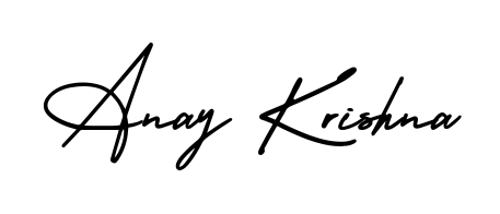 Style your name Anay Krishna with confidence using AmerikaSignatureDemo-Regular signature design. Simple, elegant, and ready for immediate document use. Anay Krishna signature style 3 images and pictures png