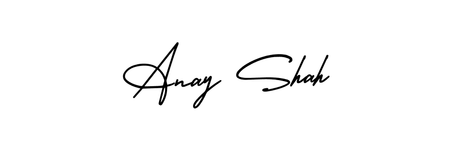 Also we have Anay Shah name is the best signature style. Create professional handwritten signature collection using AmerikaSignatureDemo-Regular autograph style. Anay Shah signature style 3 images and pictures png