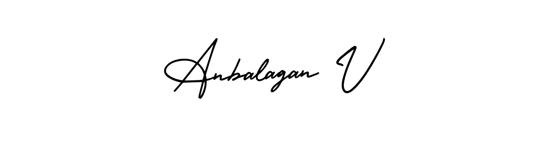 Best and Professional Signature Style for Anbalagan V. AmerikaSignatureDemo-Regular Best Signature Style Collection. Anbalagan V signature style 3 images and pictures png