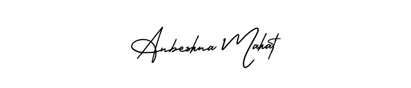 Use a signature maker to create a handwritten signature online. With this signature software, you can design (AmerikaSignatureDemo-Regular) your own signature for name Anbeshna Mahat. Anbeshna Mahat signature style 3 images and pictures png