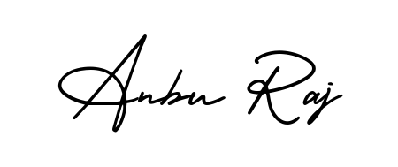 Practice writing Anbu Raj with the flow of AmerikaSignatureDemo-Regular lettering. A fantastic source of inspiration for developing your personal signature style. Anbu Raj signature style 3 images and pictures png